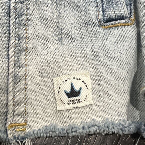 Disney Parks Denim Jacket Women’s XL Tangled Rapunzel Let Your Power Shine Blue - Picture 8 of 13